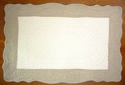 Provence lunch mat (Marius. ivory × natural)